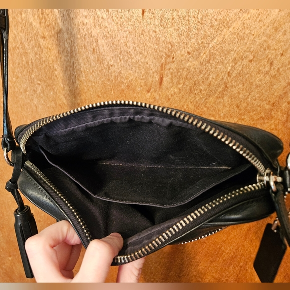 Coach 2013 Legacy Leather Flight Crossbody Bag-Black - Picture 10 of 16